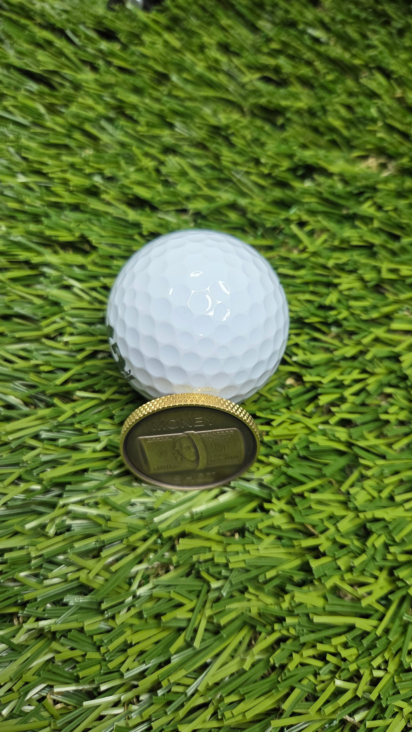 Money Shot Ball Marker