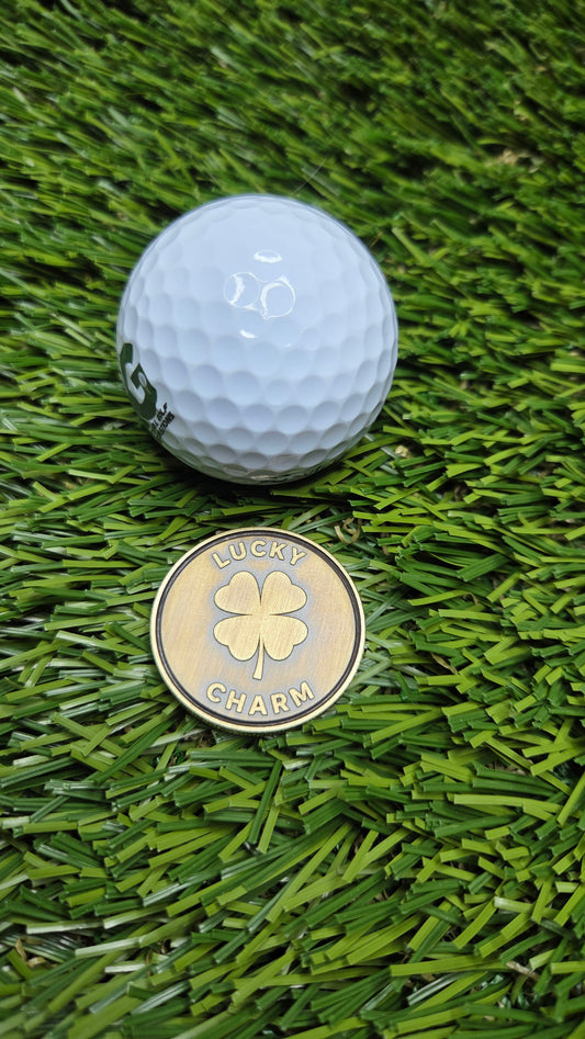Lucky Charm Brass Ball Marker