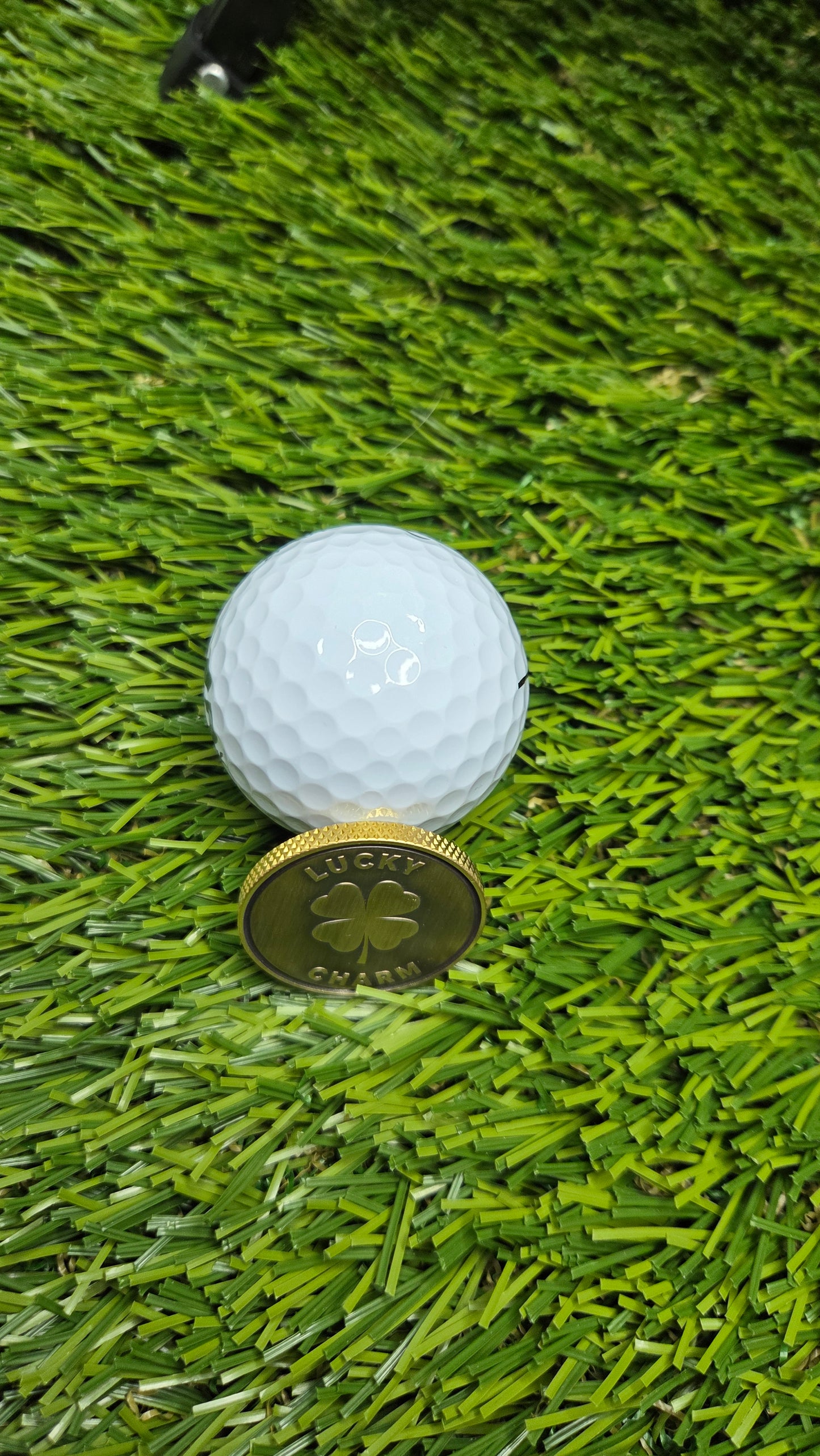 Lucky Charm Brass Ball Marker