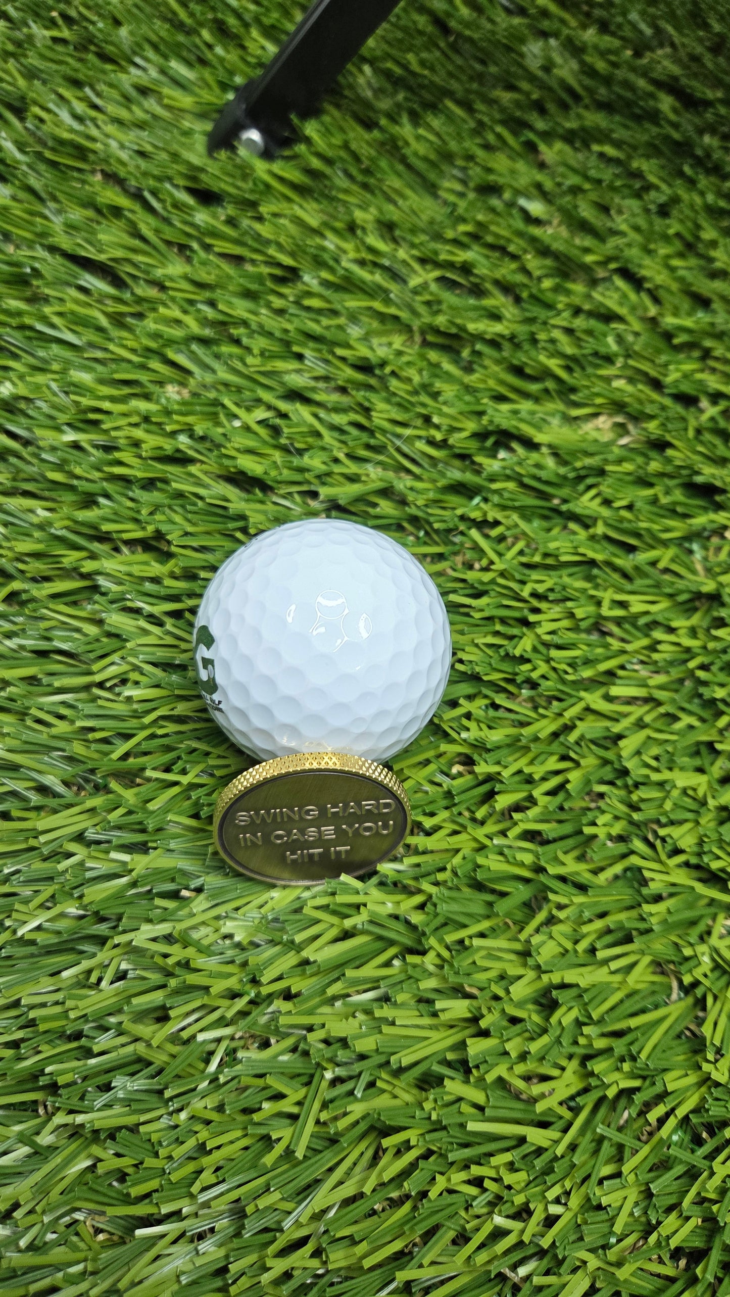 Swing Hard Brass Ball Marker