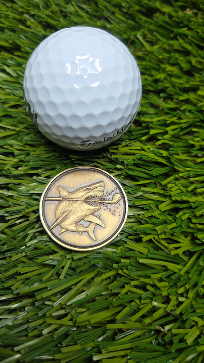Golf Shark Ball Marker