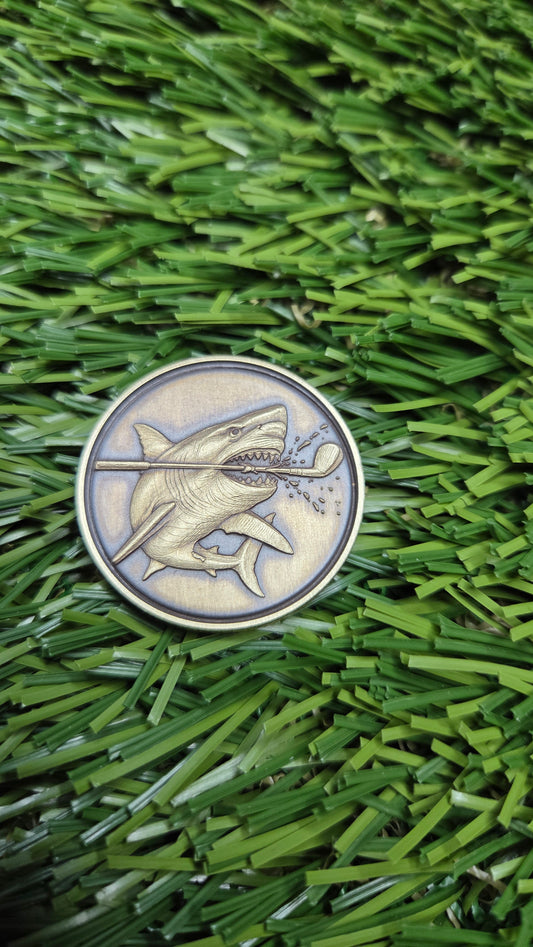 Golf Shark Ball Marker