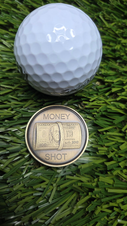 Money Shot Ball Marker