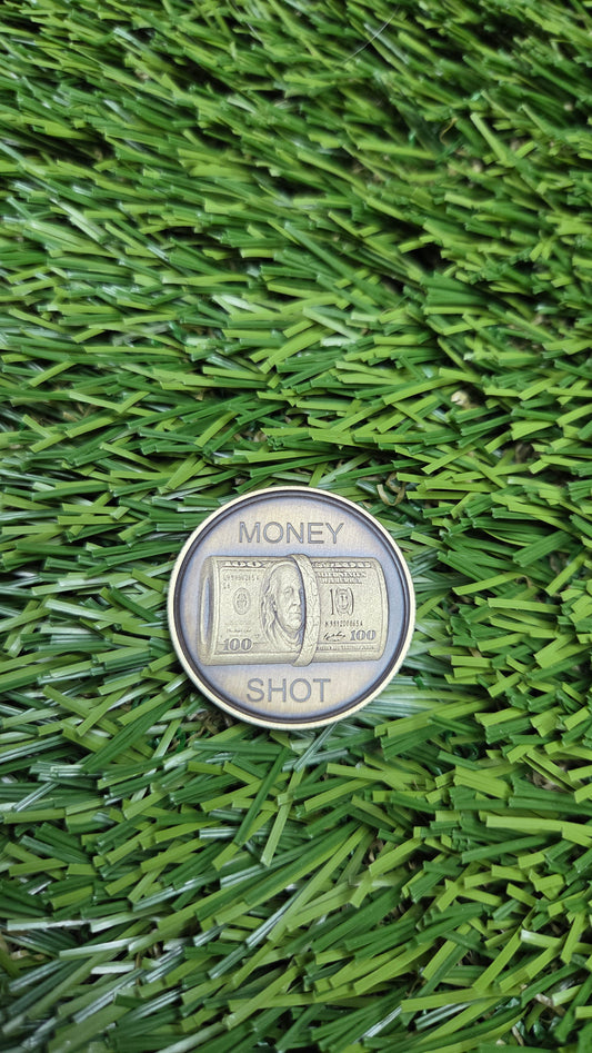 Money Shot Ball Marker