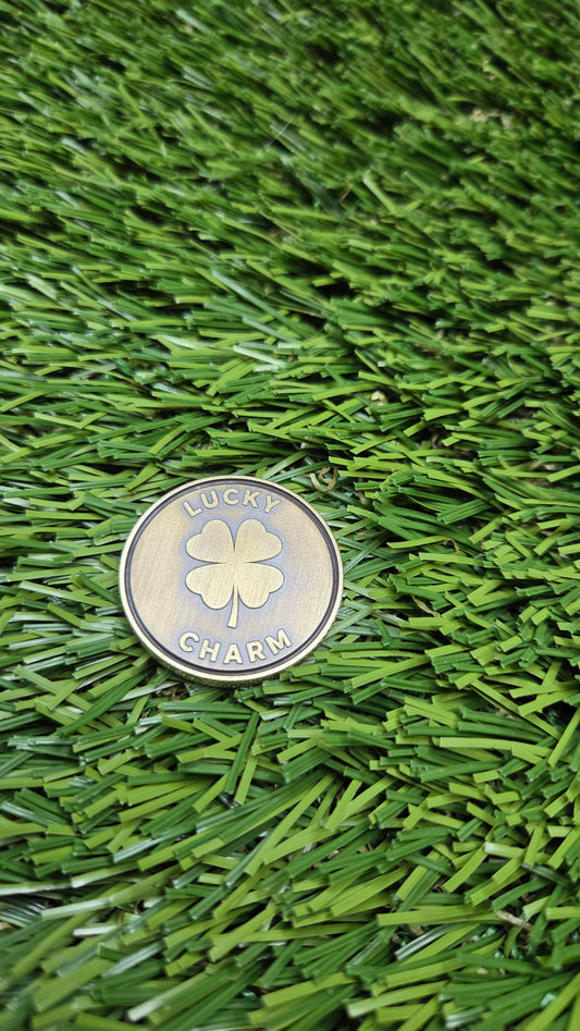 Lucky Charm Brass Ball Marker