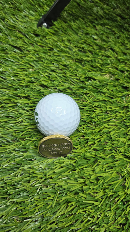 Swing Hard Brass Ball Marker