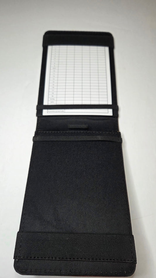 Pocket golf scorecard holder